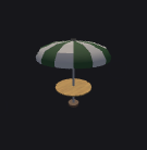 Outdoor Umbrella Table